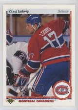 1990-91 Upper Deck Craig Ludwig #186 9ay