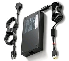 300W 20V 15A Slim Yellow Square Tip AC Adapter Charger For Lenovo Legion 5 Legio