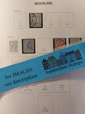 Netherlands 1876-1988 vf used MH MNH collection in DAVO incl much better TOP!