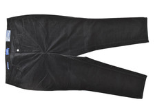 Talbots Flawless Women Size 18W Black High Waist Straight Leg Corduroy Pants New