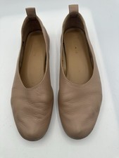 Everlane Khaki Italian Leather Day Glove Ballet Flat Size 7.5