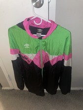 Brand New Umbro Hooded Windbreaker