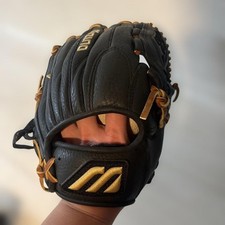  Big M Mizuno Pro Gloves Black Soft Ball Ready Available