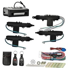 Universal Car Power Door Lock Kit with 4Pcs 12V Car Door Lock Actuator,