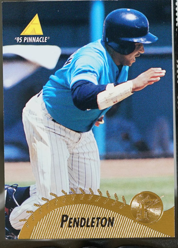 1995 Pinnacle Terry Pendleton #404 card