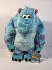 BNWT Disney Store Original Pixar Monsters Inc Sulley 14" Plush