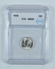 1949 Roosevelt Dime MS66 ICG