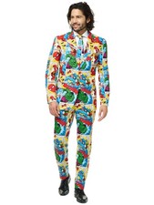 Opposuits MARVEL COMIC Herren Kostüm Karneval Gr. 56 XL Anzug Fasching avengers