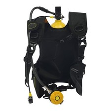 2L Scuba Tank Kit Yellow Aluminum Snorkel Set With Regulator And Diving Mask