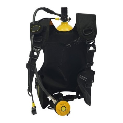 2L Scuba Tank Kit Yellow Aluminum Snorkel Set With Regulator And Diving Mask