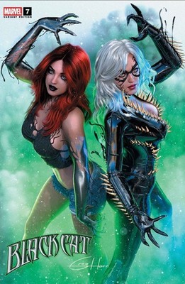 BLACK CAT 7 GREG HORN EXCLUSIVE MEGACON VARIANT NM 2026 | eBay