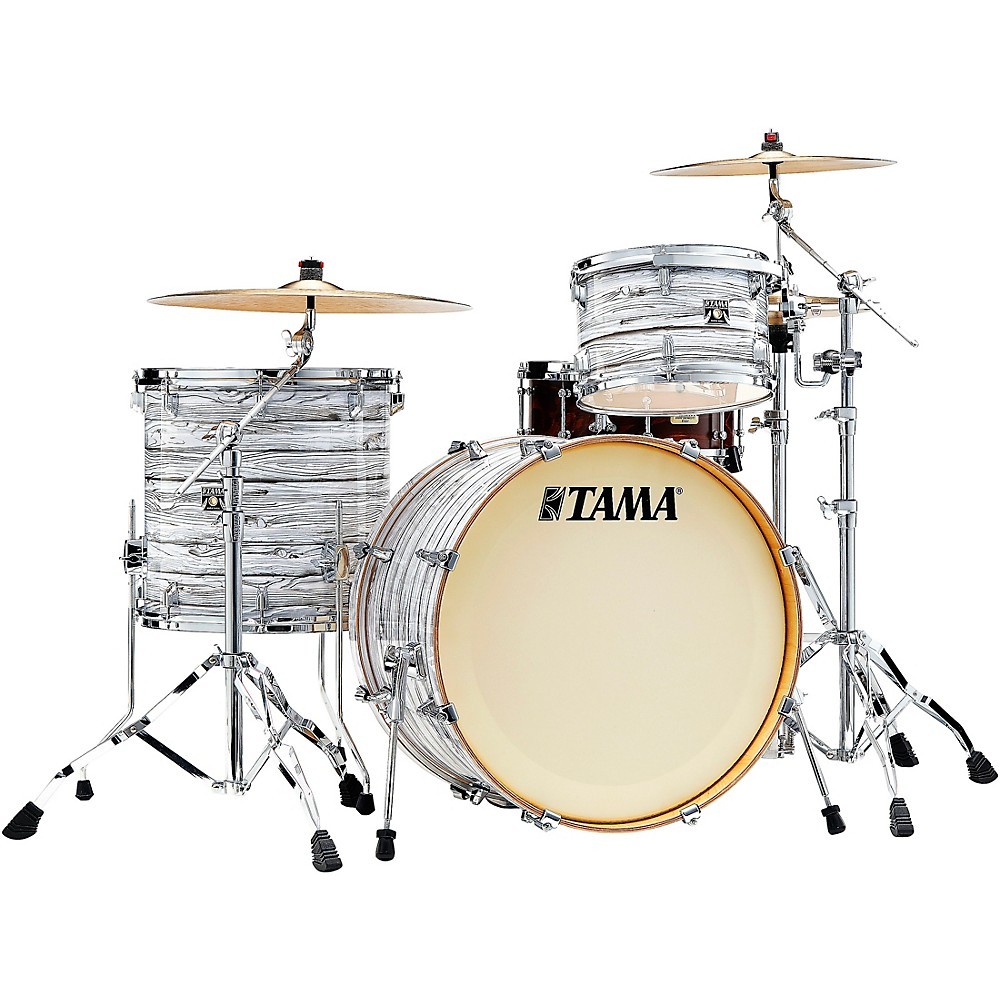 TAMA Superstar Classic 3-Piece Shell Pack With 22'' Bass Drum Ice Ash Wrap