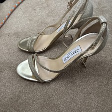 Gold shimmer JIMMY CHOO heels