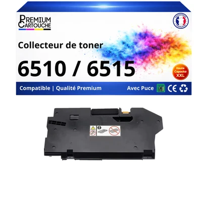 Bac usagé compatible pour Xerox 108R01416 6510 6515 30000 pages - Photo 1/4