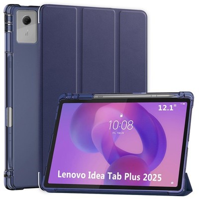 Smart Case for 2025 Lenovo Idea Tab Plus 12.1 Inch/Tab K12, Slim Light Navy