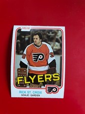 1981-82 O-Pee-Chee OPC #252 Rick St. Croix RC - Philadelphia Flyers NRMT