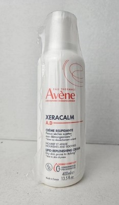 Avene XeraCalm A.D Lipid-Replenishing Cream 400ml 13.5oz Exp 10/2026 Free Ship
