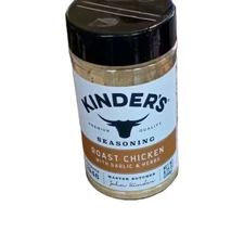 Kinder's Roast Chicken Seasoning Blend Garlic Herbs 8.75 oz Premium Quality