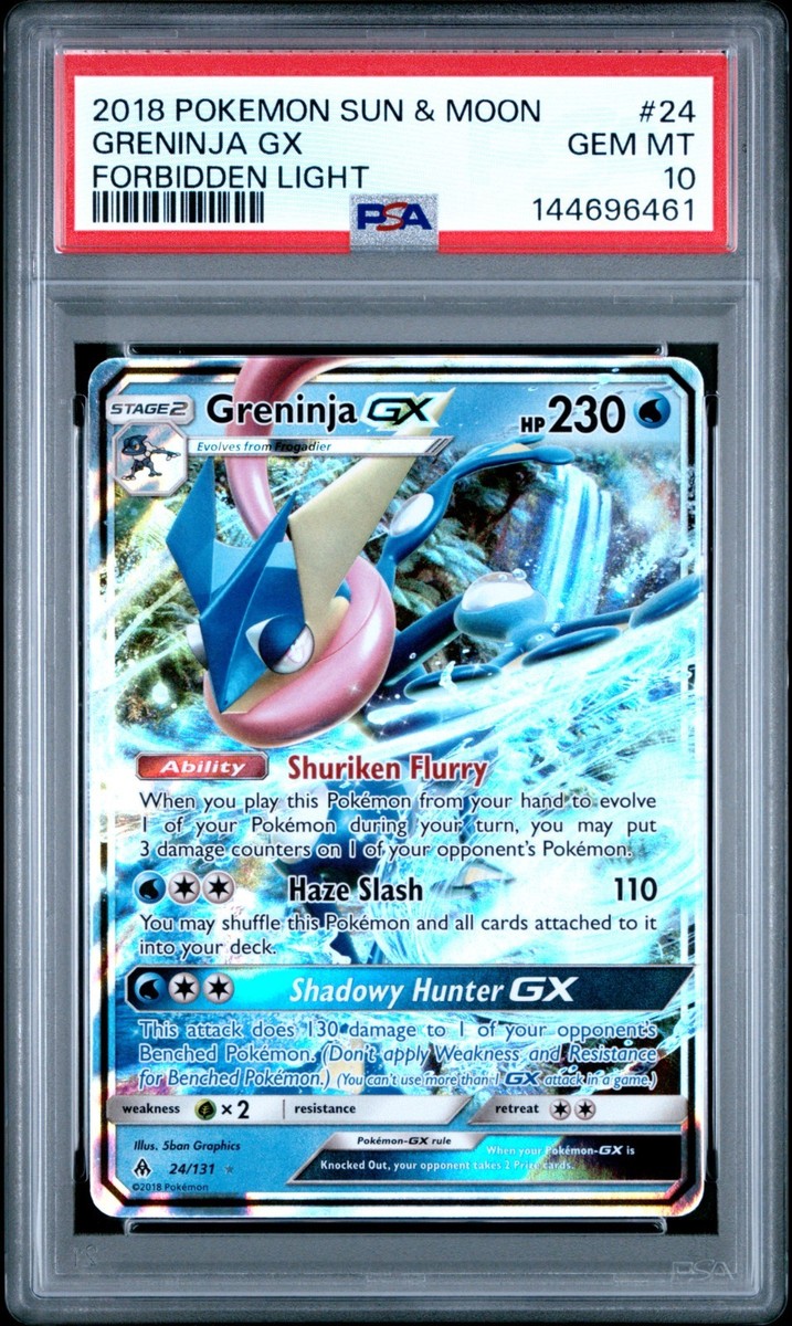 ポケモンカード Greninja GX 海外版 Greninja Gx Forbidden Light Pokemon Sun & Moon Forbidden Light 24