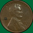 1933-D Lincoln Wheat Cent Extremely Fine XF Coin, Tiny Corrosion Spot #40181