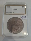 1896 P Morgan Silver Dollar PCI MS65 Graded Coin