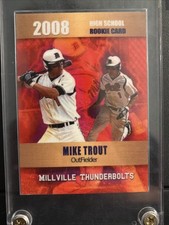2008 Mike Trout Rookie Phenoms Gold Platinum Limited Edition /2000
