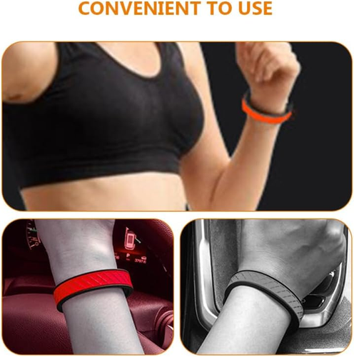 anti Static Wrist Strap: 3Pcs Adjustable anti Static Sports Bracelet - Silicone - Picture 8 of 12