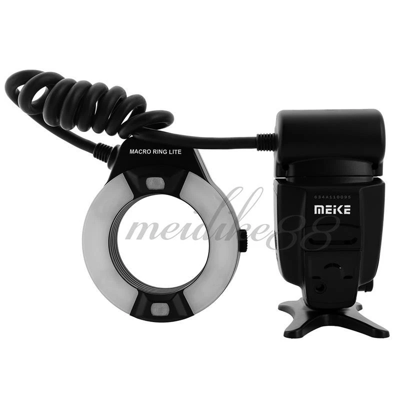 Meike MK-14EXT iTTL TTL LED Macro Ring Flash Light For Nikon D800 D5200 D7100 - Image 2 of 4