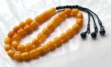 Old German misky Prayer Worry Beads Kanayan Baga Subha Tasbih Tasbeeh 