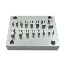 Chain Shape Disc Cutter -Set of 16 Punches - Size 6.3mm to 25.3mm - Jewelry Tool