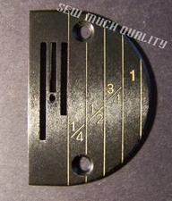 NEEDLE THROAT PLATE # 12482LG Singer 1591D310B 1591D300G 1591D310G Single Needle
