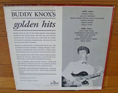 Buddy Knox 1962 Liberty Mono LP 