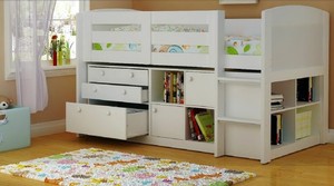 mid sleeper storage bed