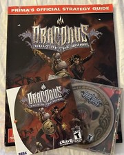 Sega Dreamcast Draconus Wyrm Strategy Guide Reg Game Tested