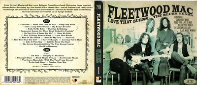 Fleetwood Mac - '' Love That Burns - The Blues Years '' - 2017 , 2CD - FREE UK P&P