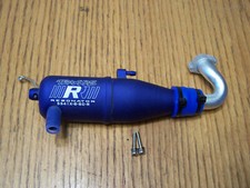 Adatto per Traxxas Jato 3.3 risonatore tuned alluminio tubo di scarico attacco testata accoppiatore