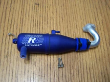 Fits Traxxas Jato 3.3 Resonator Tuned Aluminum Exhaust Pipe Header Mount Coupler