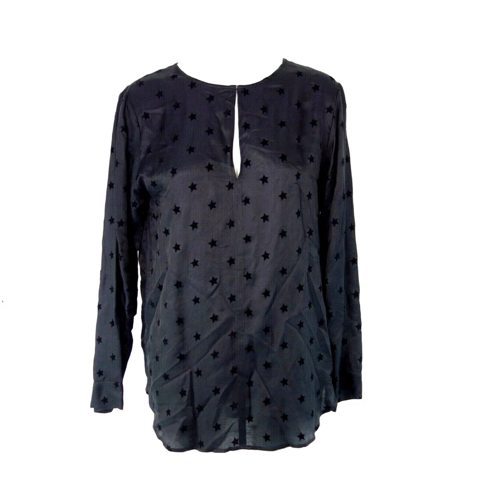 Drykorn Bluse Schwarz Damen Tunika Hemd  Oberteil Velly Viskose Seide Neu - Bild 1 von 4