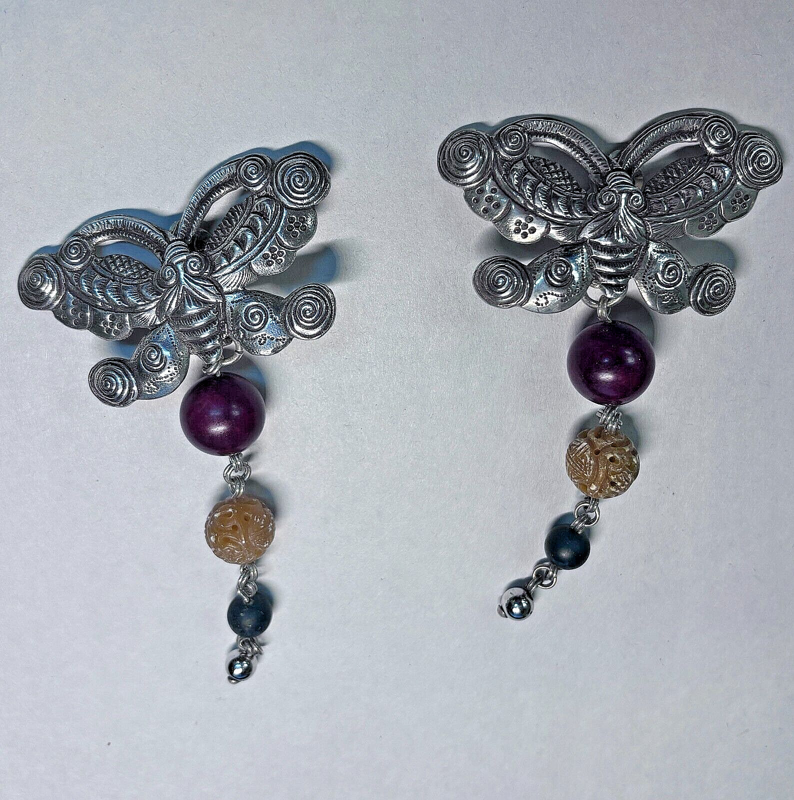 Stephen Dweck Sterling Silver Multiple Gemstone B… - image 1