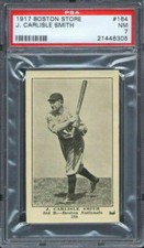 1917 H801-8 Boston Store #164 J. Carlisle Smith PSA 7 Boston Braves