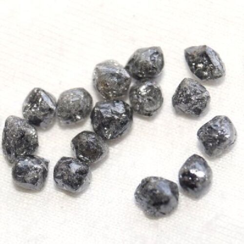 Diamants Bruts Naturels Congo 5.0 Carats - Cubes 3-4 Mm - Couleur Mixte - Non Coupés