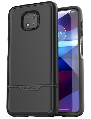 For Moto G Power 2021 Case, Full Body Rugged Cover (Motorola G Power) Black