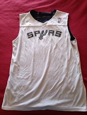Adidas San Antonio Spurs Basketball Jersey Youth Size Medium YMCA 4 Reversible