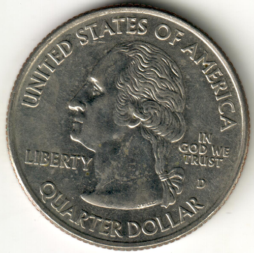 USA - 2009D - Washington 1/4 $ - Porto Rico - bassa coniazione - #11641 - Foto 2 di 2