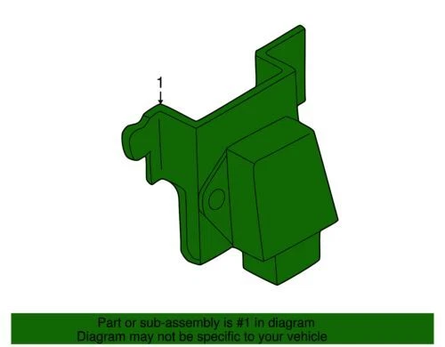 Подлинный модуль управления Ford XW7Z-15A272-AB - Изображение 2 из 2
