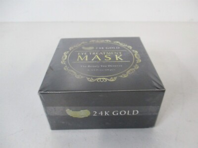 24K Gold Under Eye Patches for Puffy Eyes & Dark Circles Treatments - 60 Pairs 