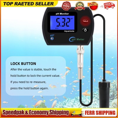 Multi-Parameter Water Tester Digital Water Analyzer PH Accurate Hydroponics Tool
