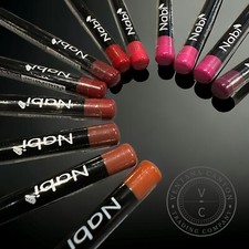 Nabi Cosmetics Dozen 12 Lip Pencils - Brand New - Pro Selected Colors For You