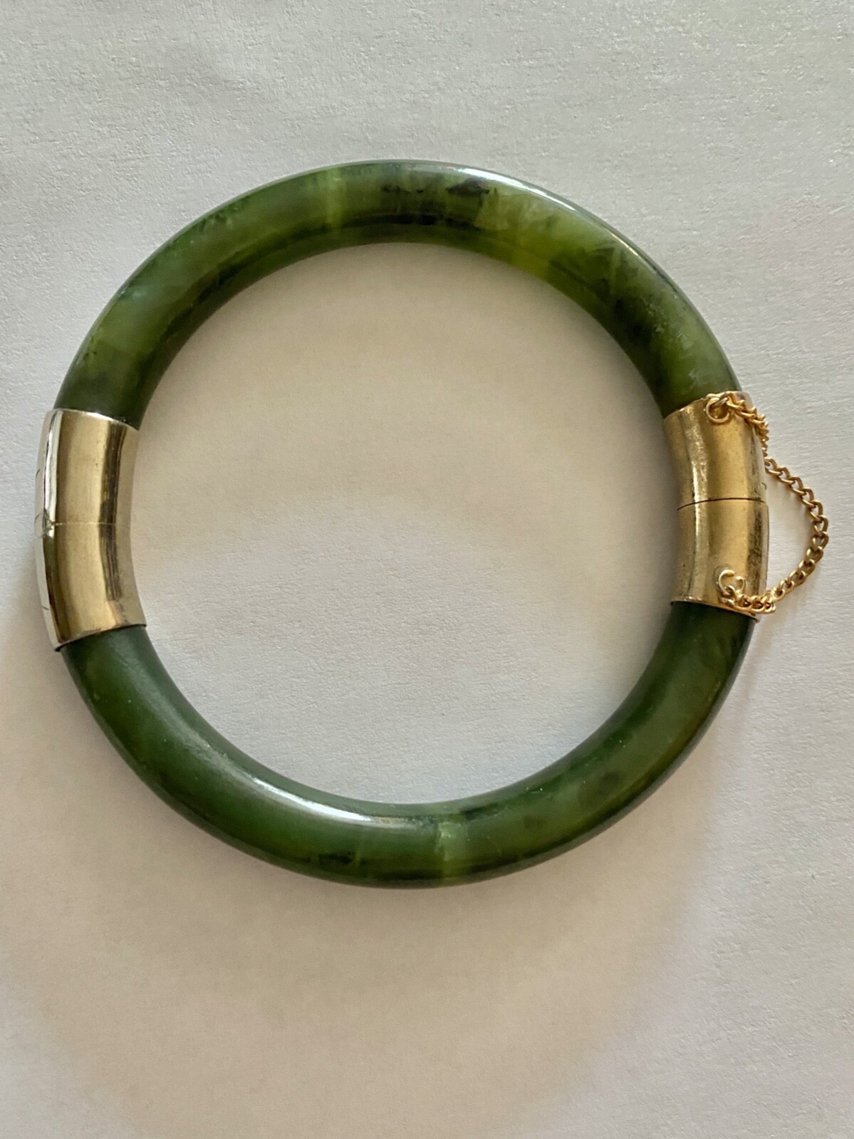 Vintage Spinach Green Jadeite Jade Carved Natural Bangle Bracelet eBay