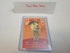  AMERICAN GOLDIE FESTIVAL ANIMAL CROSSING AMIIBO CARD AUTHENTIC NINTENDO PROMO 